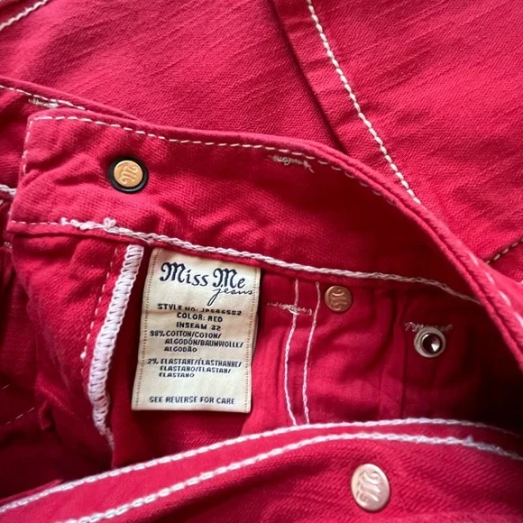 Miss Me Skinny Jeans Size 26 - Picture 8 of 11